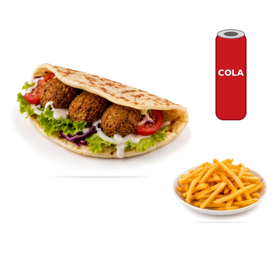 Menu Piadina Falafel